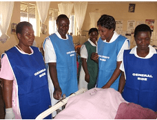 Staff Aprons Funded by FMH