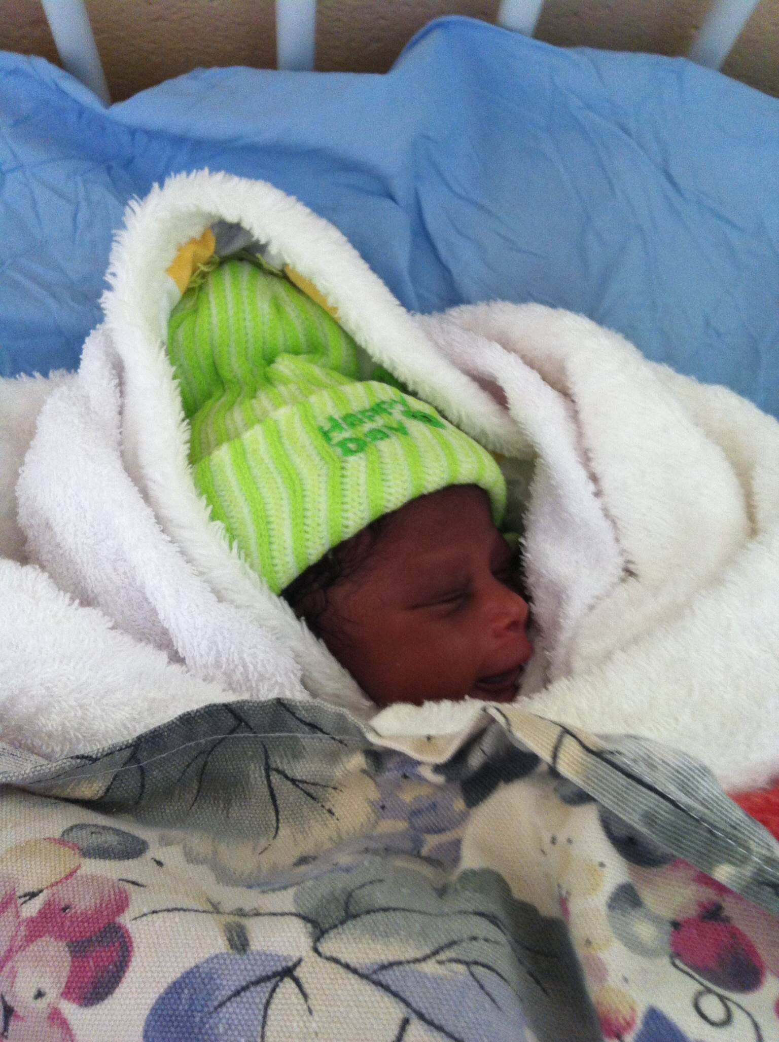 Moses is a 2 week old baby who was abandoned on the banks of the river running through Murambinda township. Local people brought him to Murambinda Mission Hospital. Here the hospital nourished him, kept him warm, provided him with clothes, and treated the eye infection he was suffering from. The staff took it in turns to hold Moses and show him the love and care he deserves, with one of the nurses volunteering to be Moses' godfather. Without Murambinda Mission Hospital it is likely that Moses would have been left by the river to die. Following his recovery the hospital took care of Moses until suitable care was arranged for him.